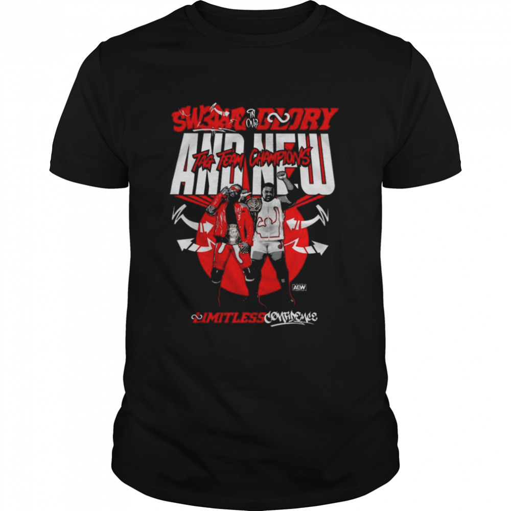 All Elite Wrestling In Our Glory And New Tag Team Champions Tees Shopaew shirt