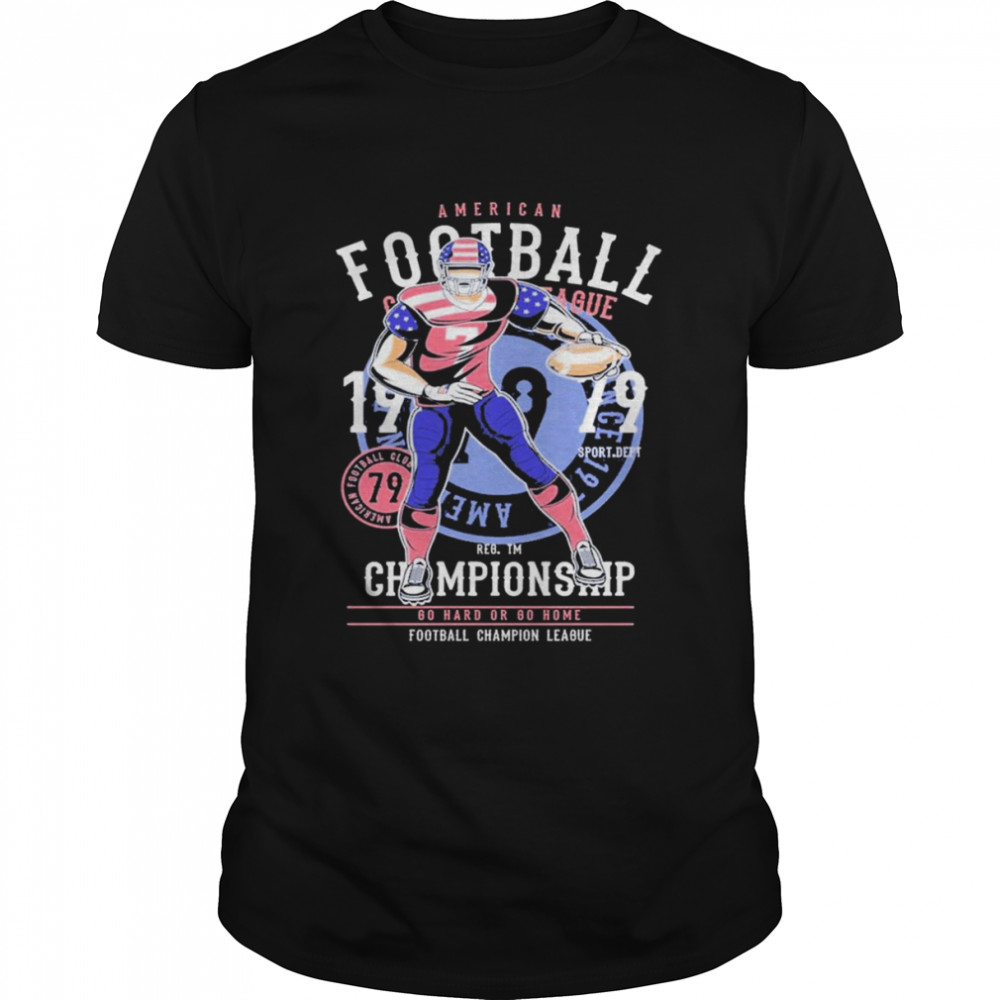 American Football Championship Vintage 1979 Shirt