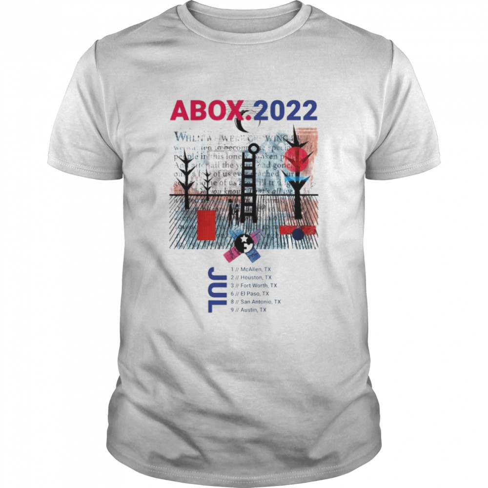 Anything Box Tour Poster 2022 shirt