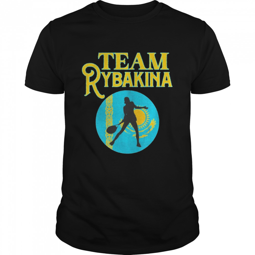 Team Rybakina Tennis Player Shirts