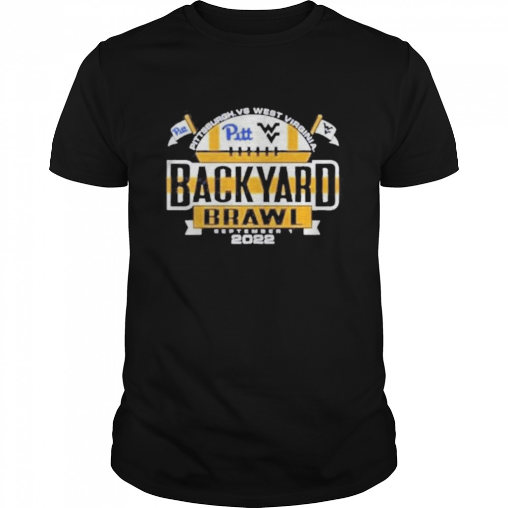 West Virginia vs Pitt Panthers Backyard Brawl 2022 Shirts