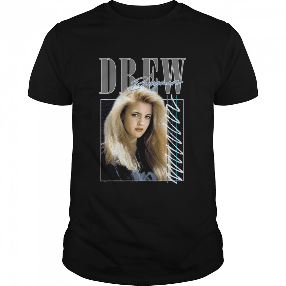 Actress Drew Barrymore Vintage shirt