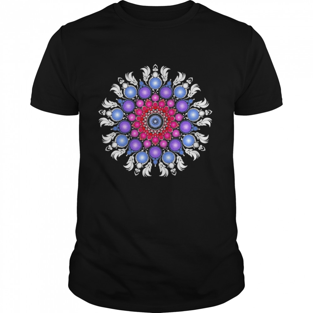 Dot Mandala International Dot Day Geometry Art Good Vibe Shirts