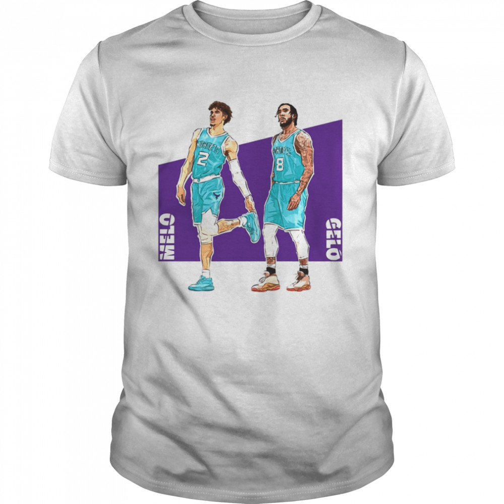 Ball Brothers LaMelo And Liangelo Charlotte shirts