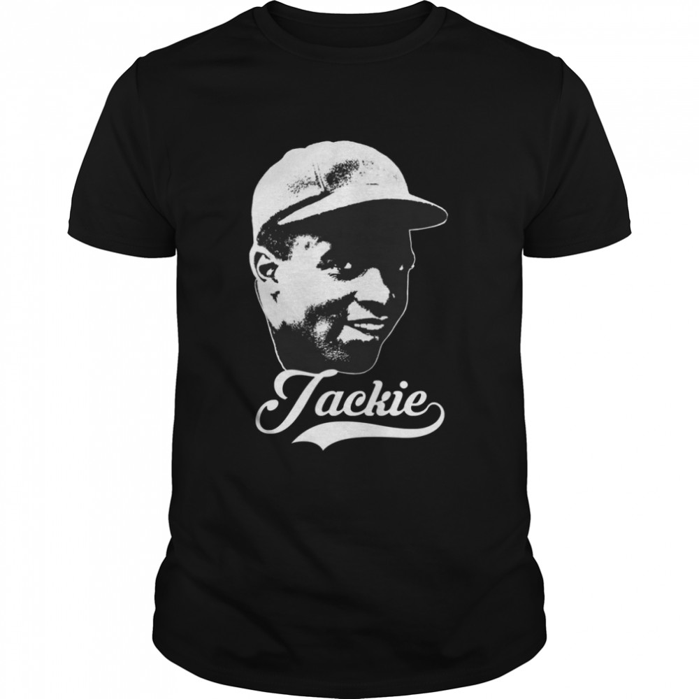 Baseball Jackie The White Stencil shirts