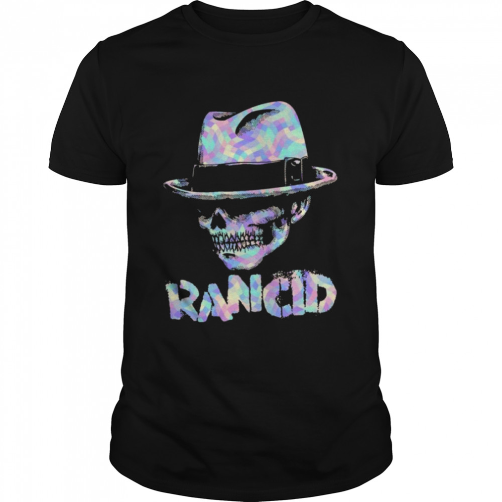 Neon Color Design Rancid Band shirts