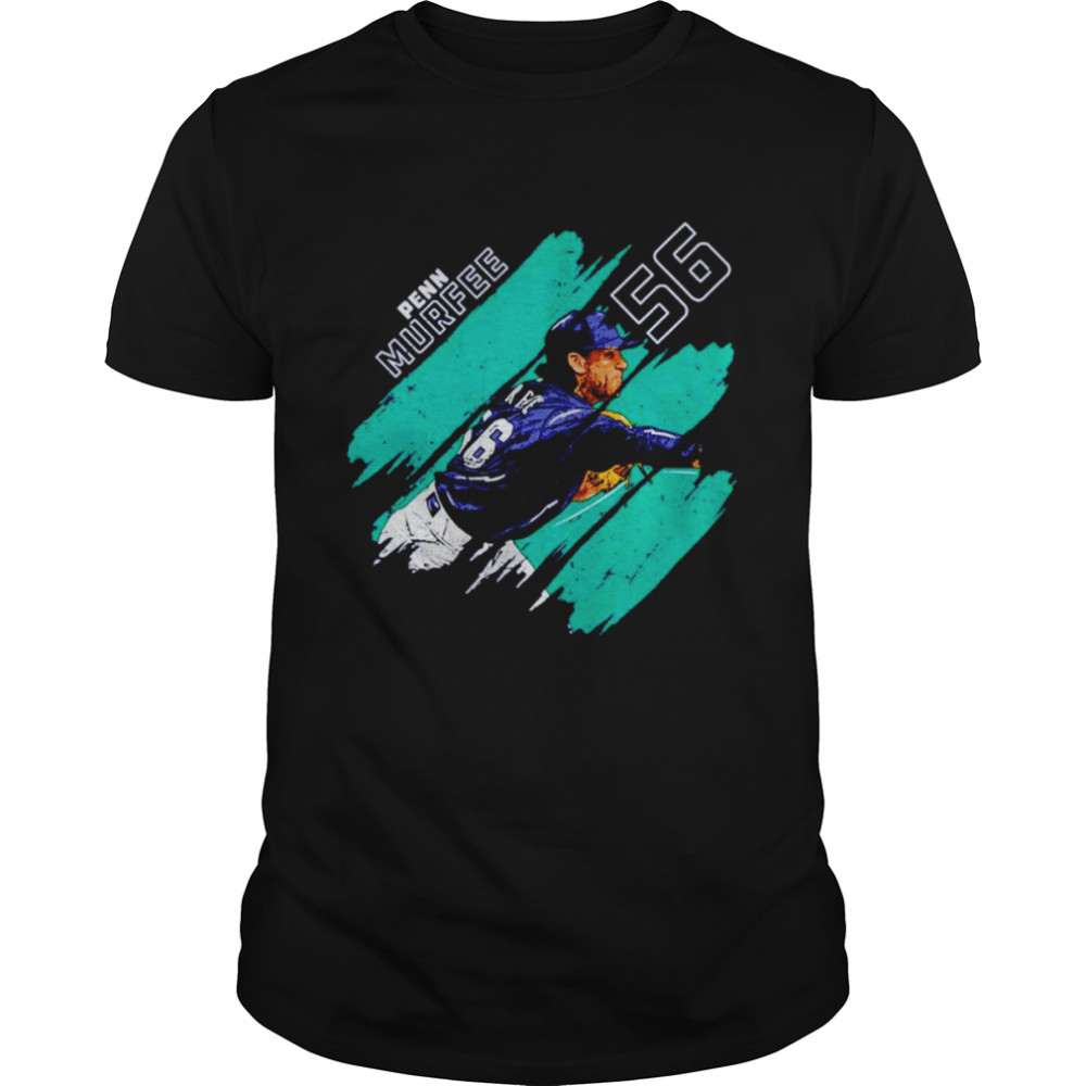 Penn Murfee Seattle Mariners Stripes shirt