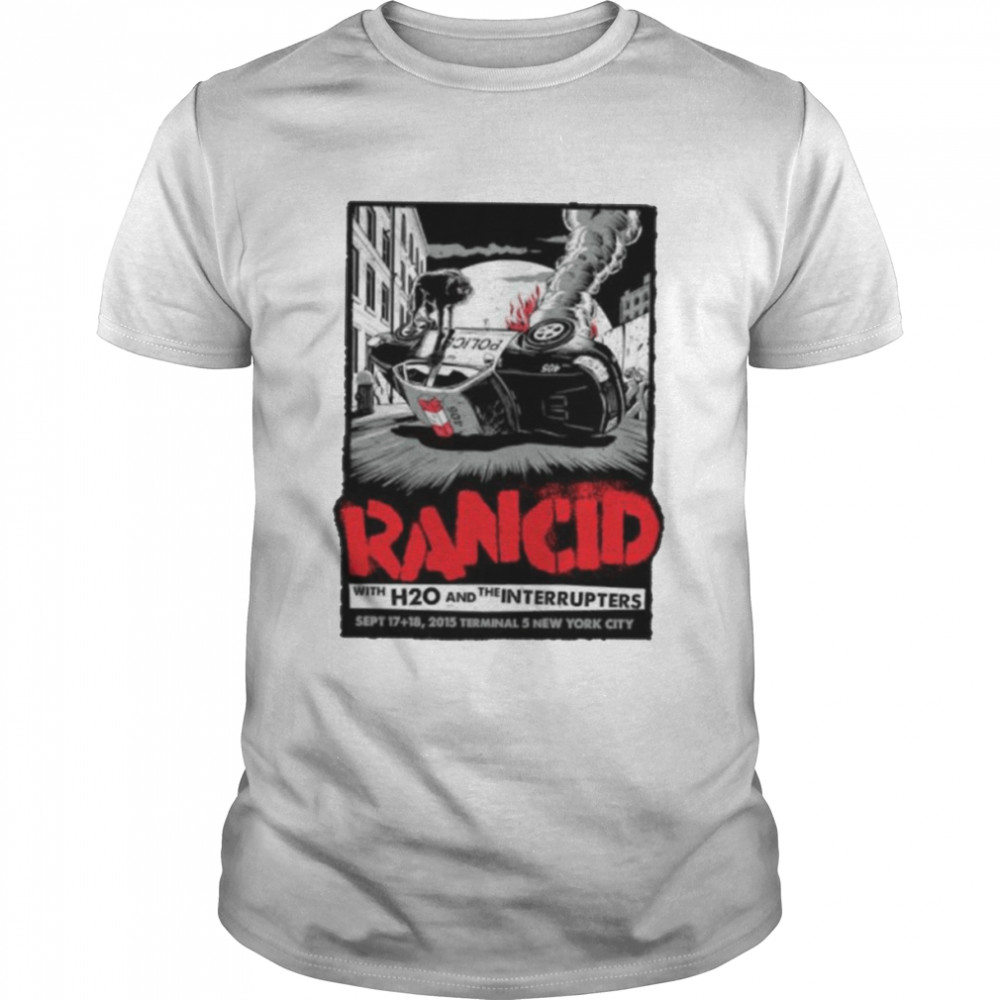 The Police Car Rancid Band shirts