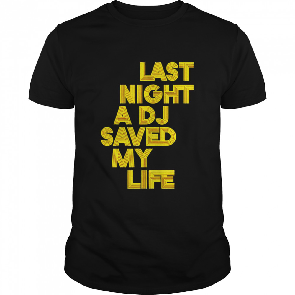 Bill Brewster and Frank Broughton last night a DJ saved my life shirt