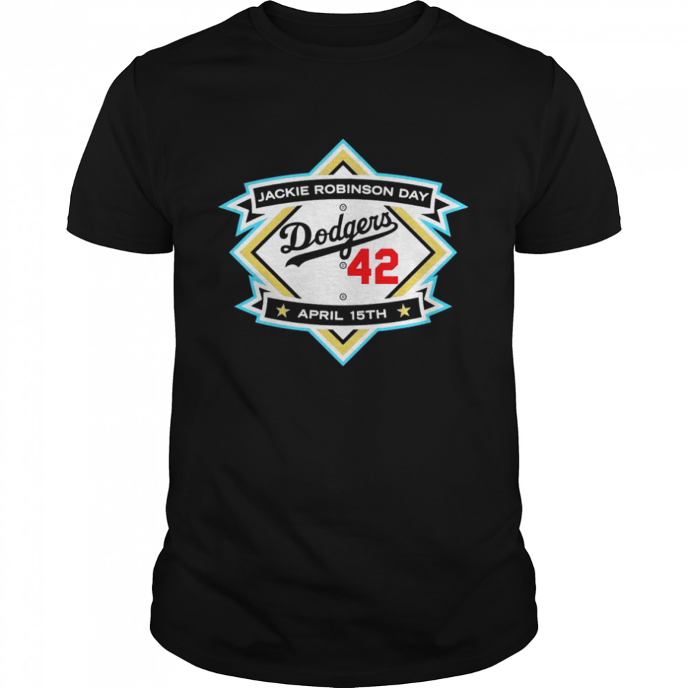 Jackie Robinson’s day white Brooklyn Dodgers 42 MLB shirt Classic Men's T-shirt
