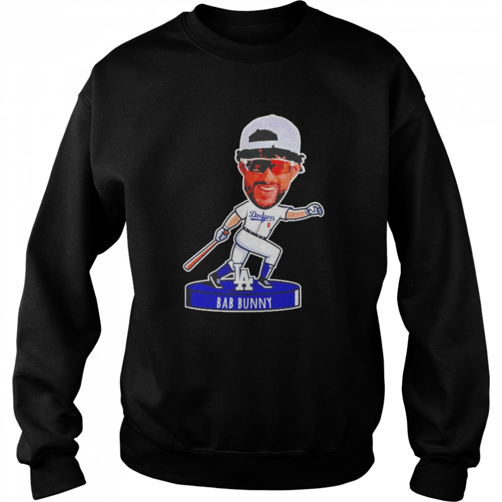 La Los Angeles Dodgers Bad Bunny Dodgers Meme  Unisex Sweatshirt
