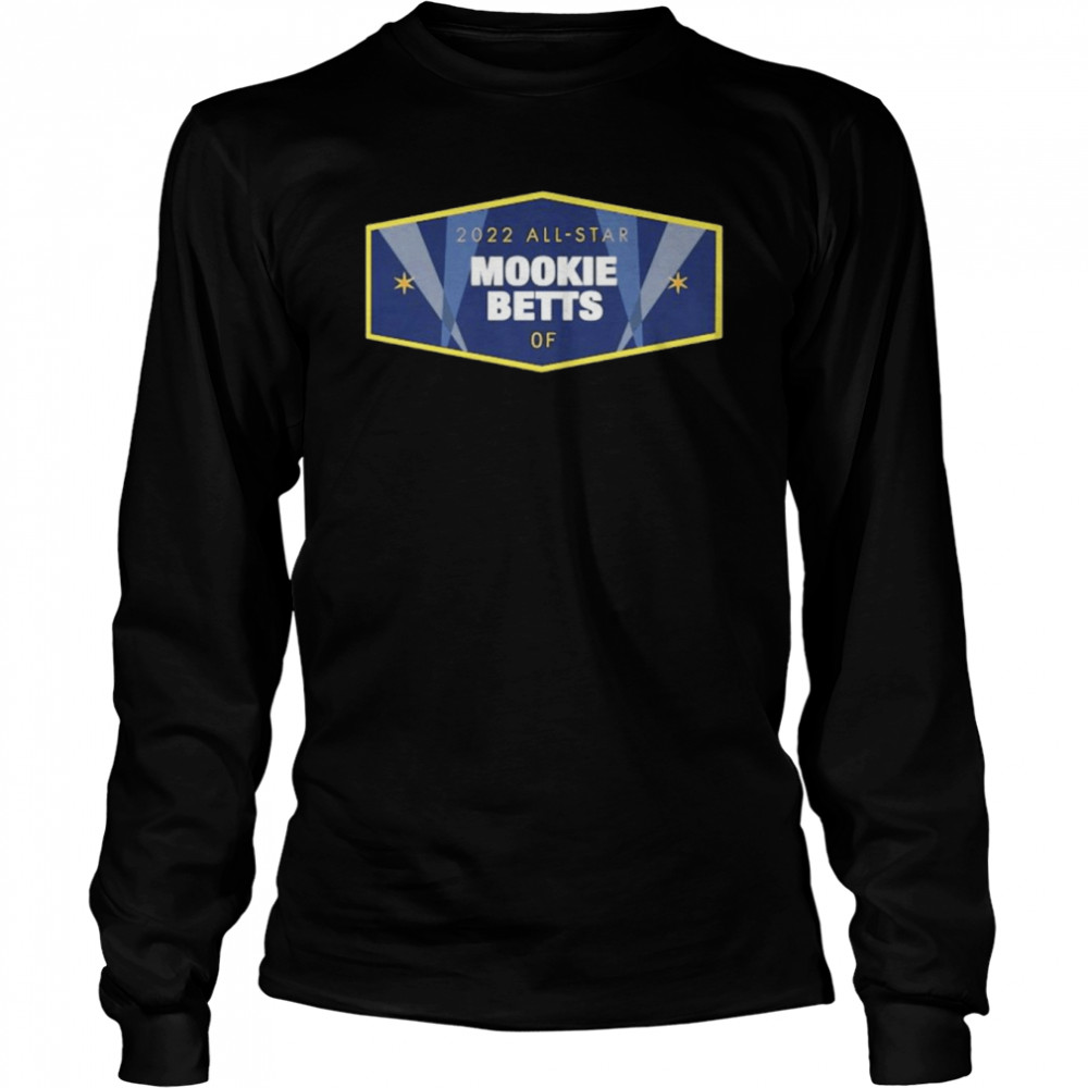 Mookie Betts Baseball Players 2022 All Star  Long Sleeved T-shirt