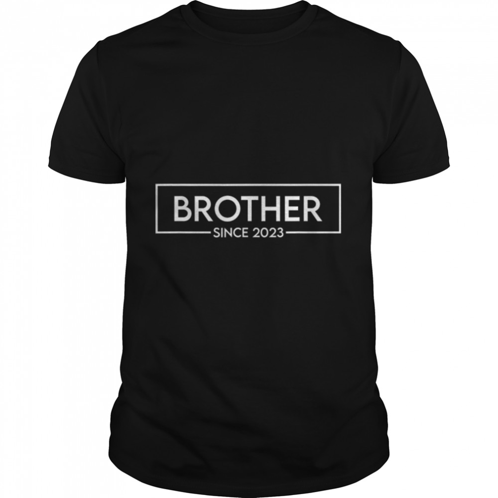 Promoted To Brother Est 2023 T-Shirt B0B7F37KFQs