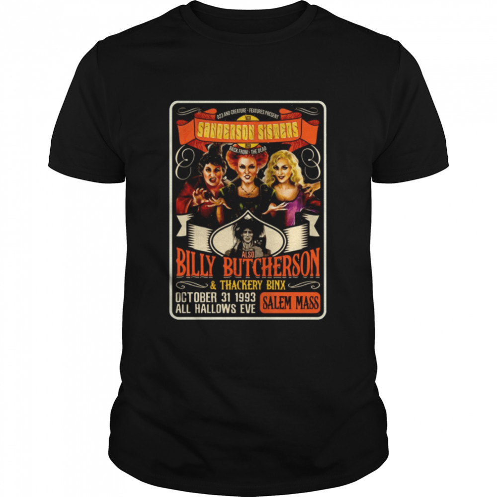Sanderson Sister Billy Butcherson Halloween shirt Classic Men's T-shirt