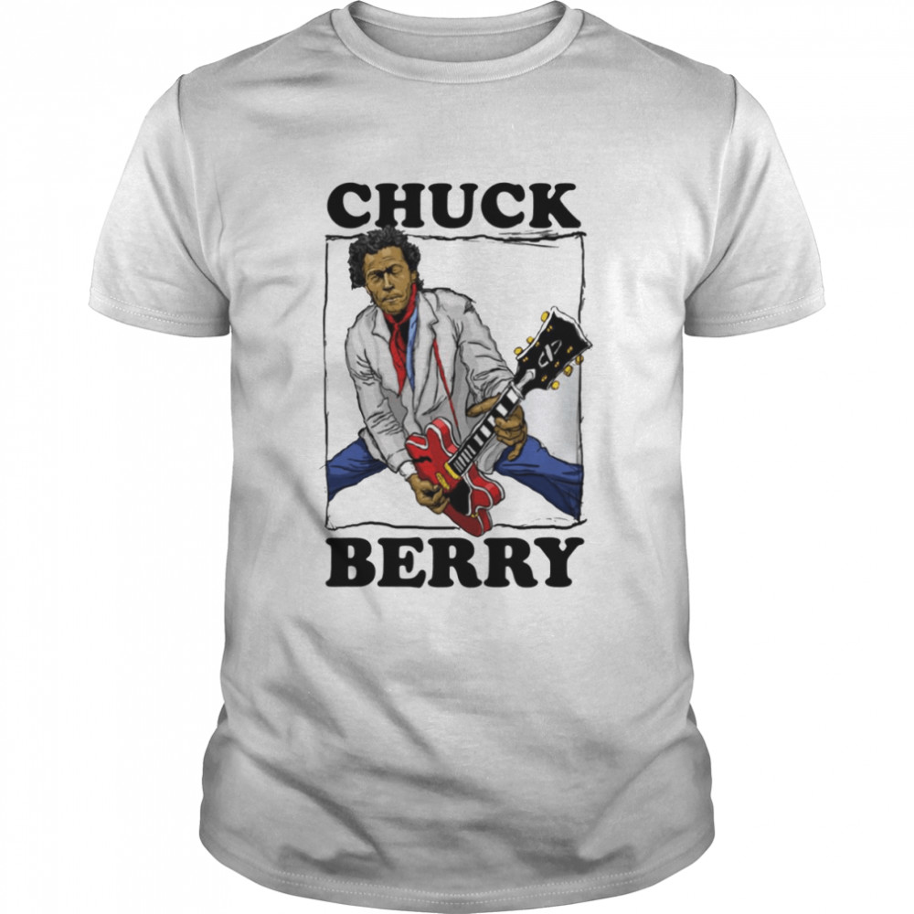 Special Design Rock N Roll Chuck Berry shirt Classic Men's T-shirt