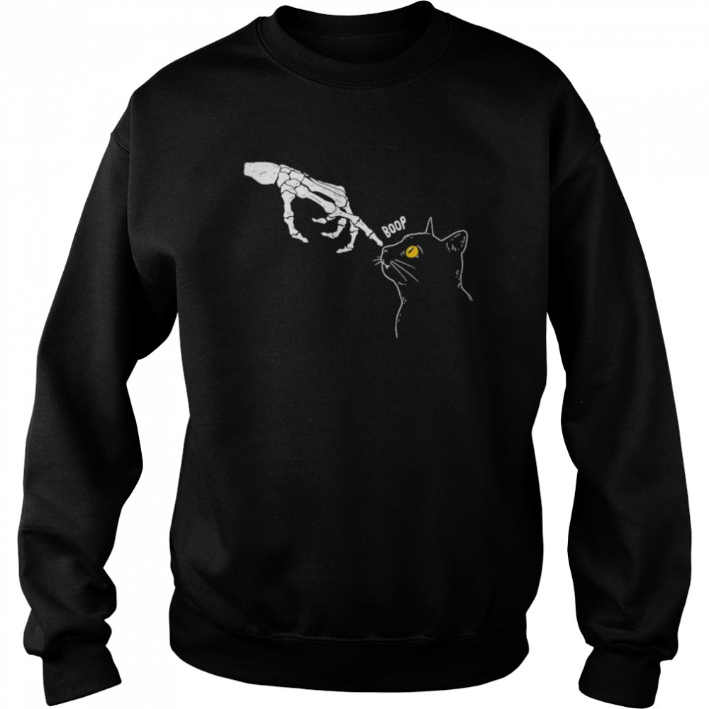 ‘Spooky Boop’ cat shirt Unisex Sweatshirt