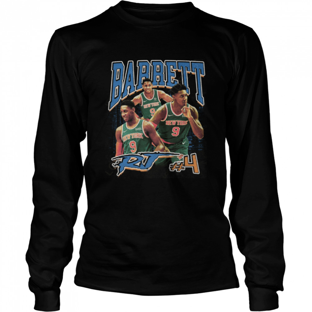 Rj Barrett New York Knicks shirt Long Sleeved T-shirt