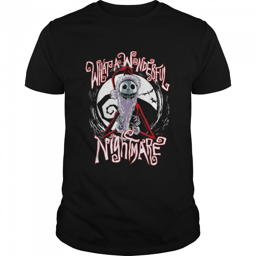 Disney The Nightmare Before Christmas Jack Santa Claus T-Shirts