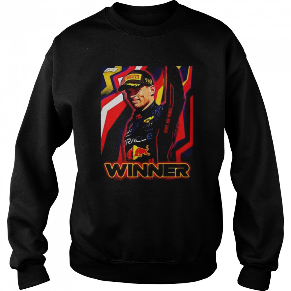 F1 oracle red bull racing max verstappen wins french gp shirt Unisex Sweatshirt