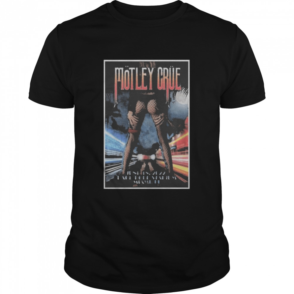 Motley Crue 2022 The Stadium Tour June 18 Hard Rock Stadium Miami FL Event Shirts