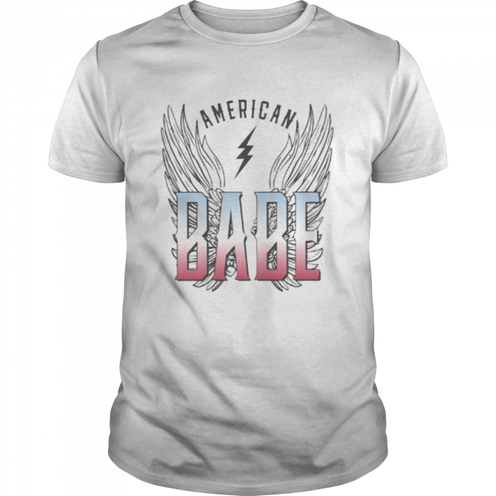Americans Babes Angels Wingss Patriotics Moms shirts