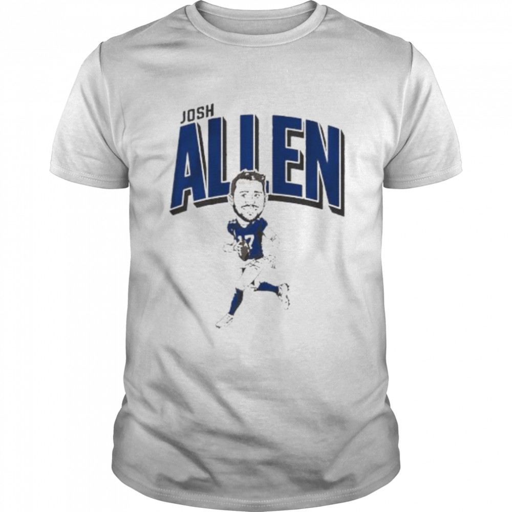 Buffalo Bills Josh allen caricature shirts