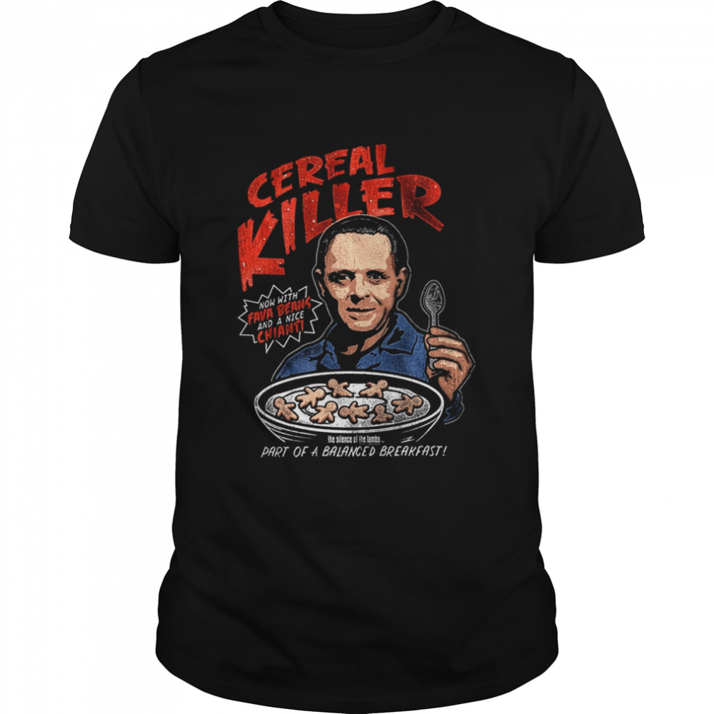 Cereal Killer Silence Of The Lambs 80s 90s Horror shirts