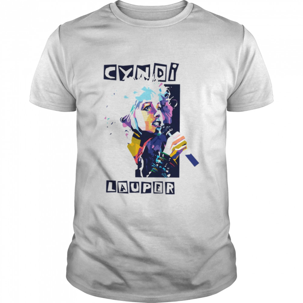 Iconic Singer Graphic Cyndi Lauper shirts