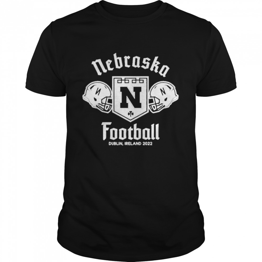 Dublin Ireland 2022 Nebraska Huskers Football Shirt