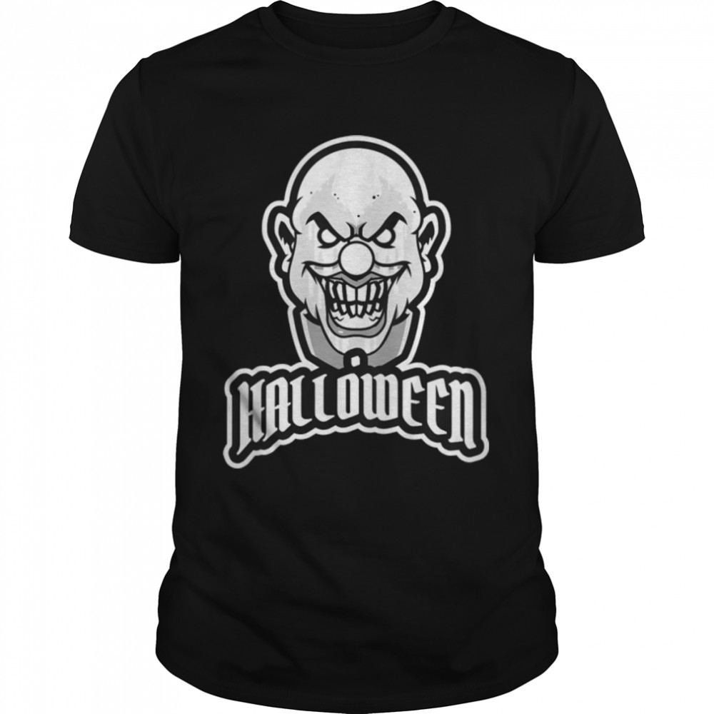 Kids Black Girls Halloween Shirt Bold Dude Halloween T-Shirt B0B82GGHLDs