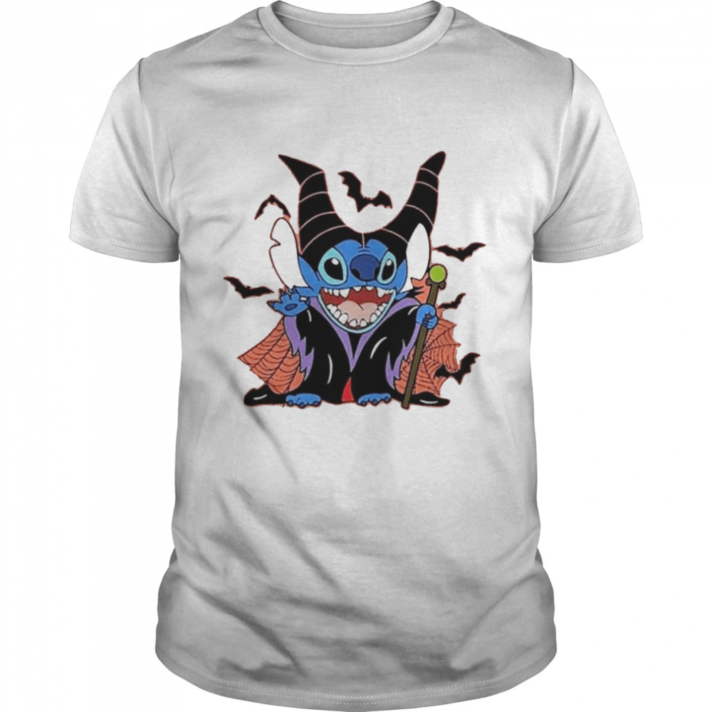 Maleficent Stitch Hallowwen shirts