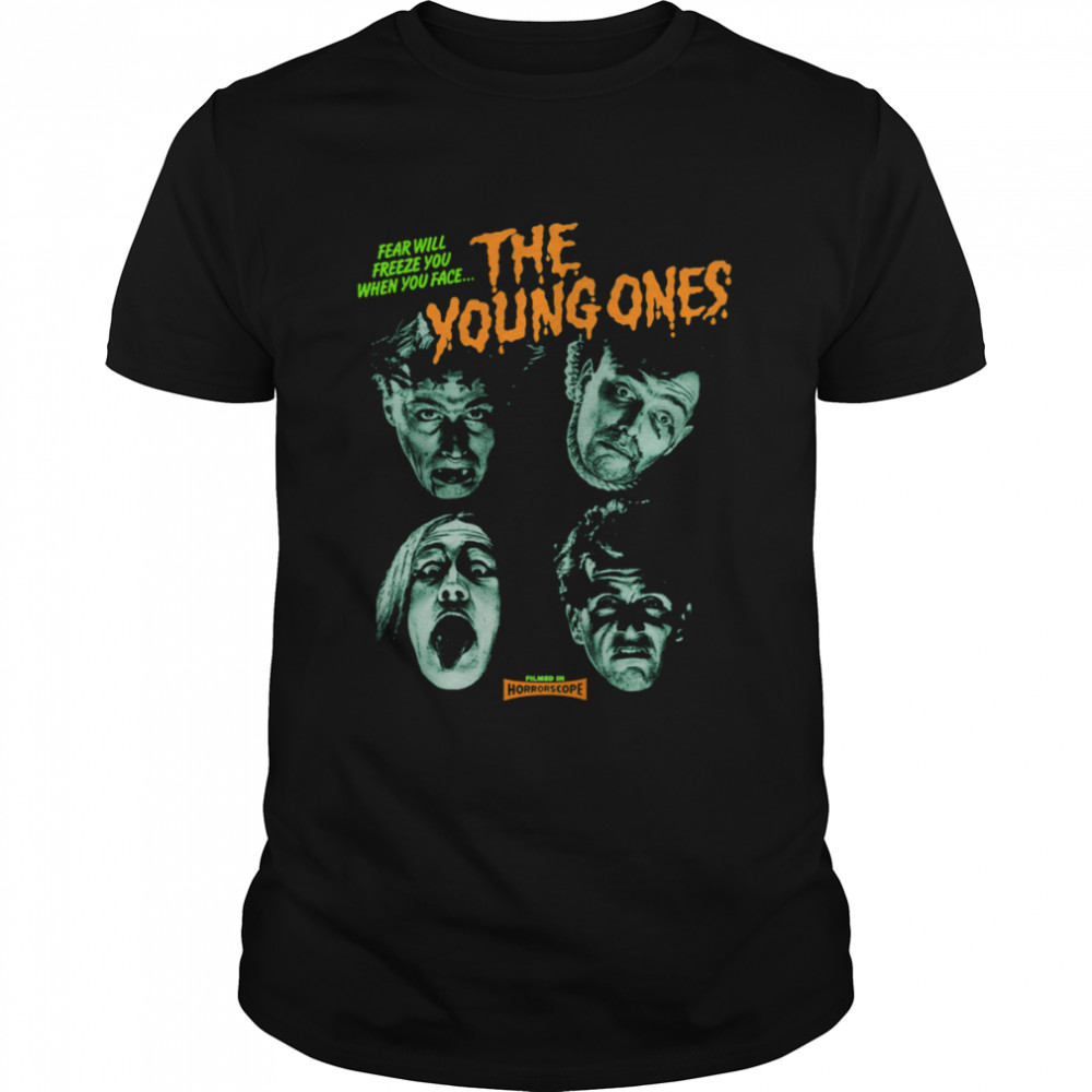 The Young Ones Nasty Illustration shirts