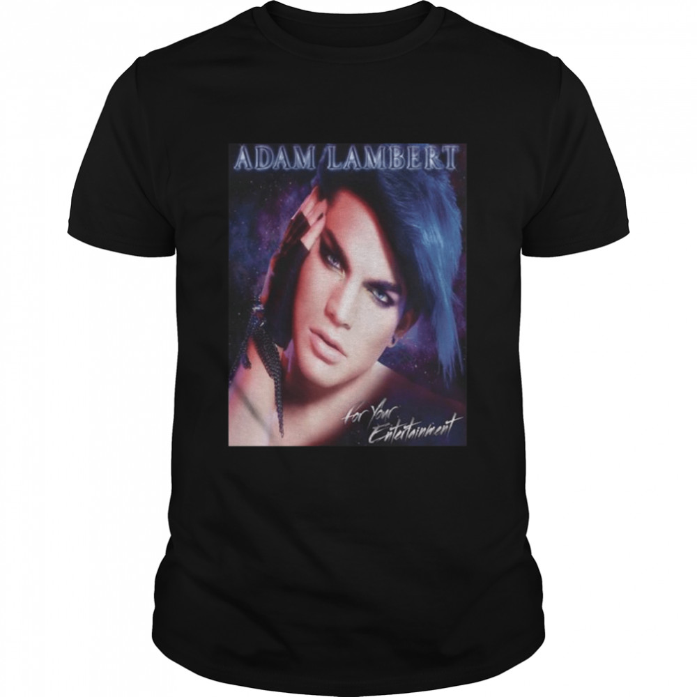 Aesthetic Portrait Of Adam Lambert shirts