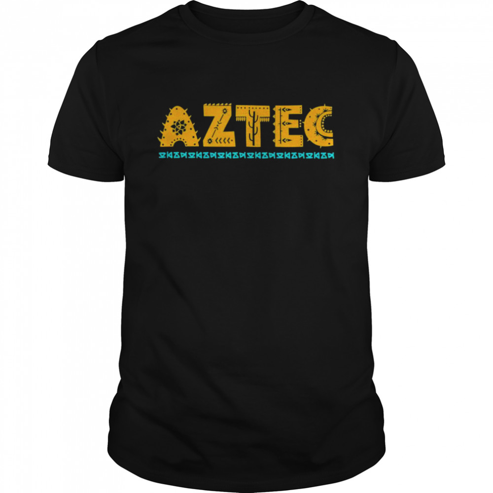 Aztec Mexican Pride Symbols T-Shirts