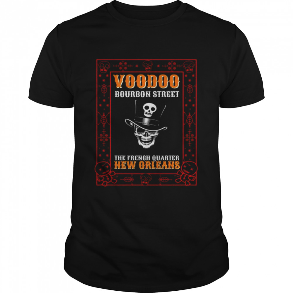 Voodoo Scull Funny Mardi Gras Lover shirts