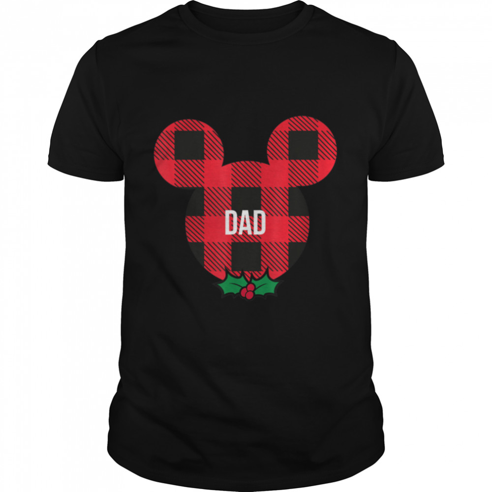 Disney Mickey Mouse DAD Holiday Family T-Shirt T-Shirt B07M8P8DV2s