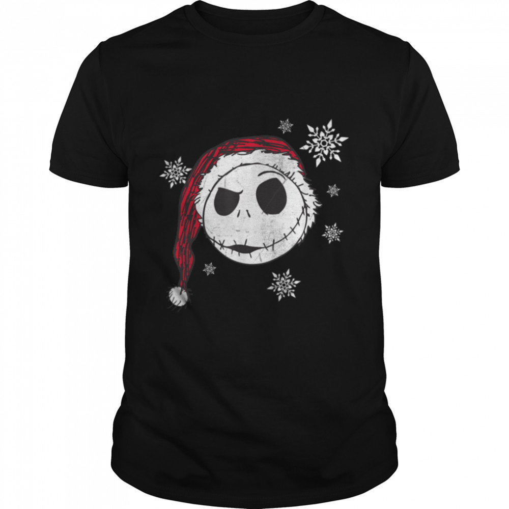 Disney Nightmare Before Christmas Snowflake Holiday T- B07KVKCN84 Classic Men's T-shirt