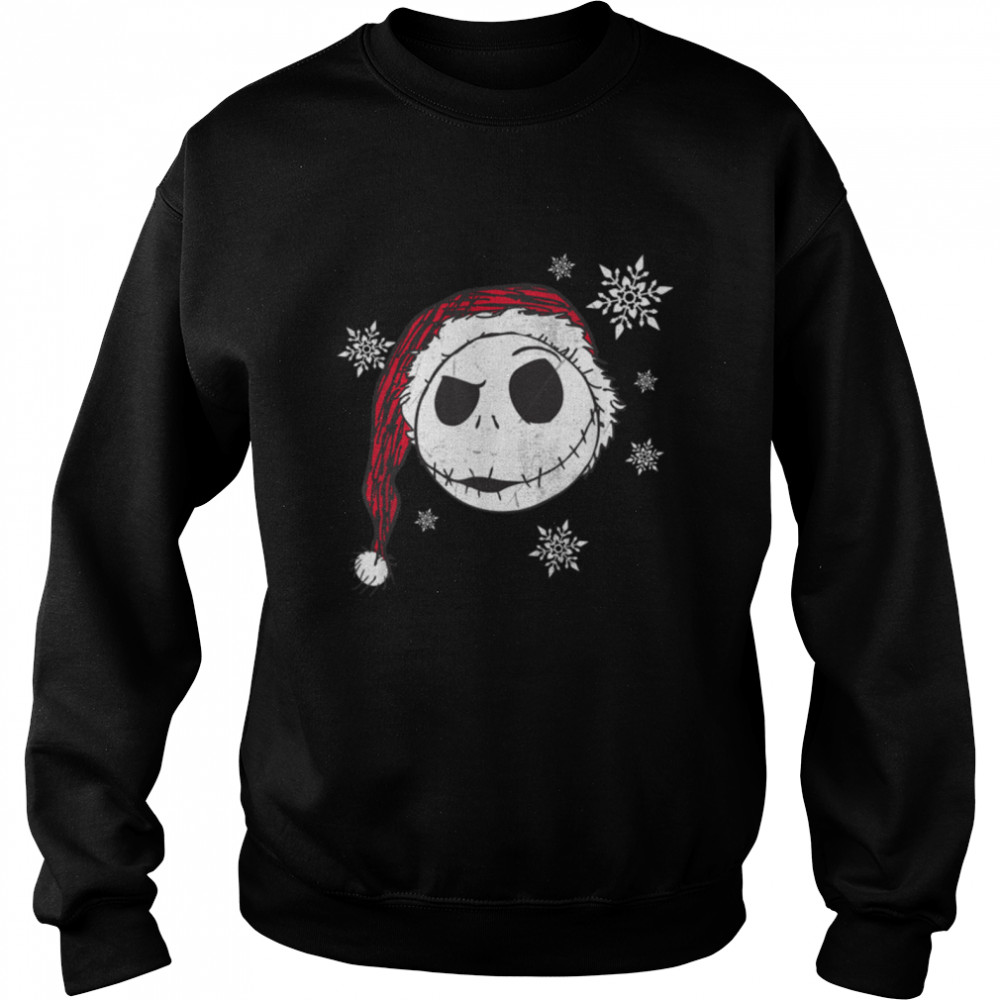 Disney Nightmare Before Christmas Snowflake Holiday T- B07KVKCN84 Unisex Sweatshirt