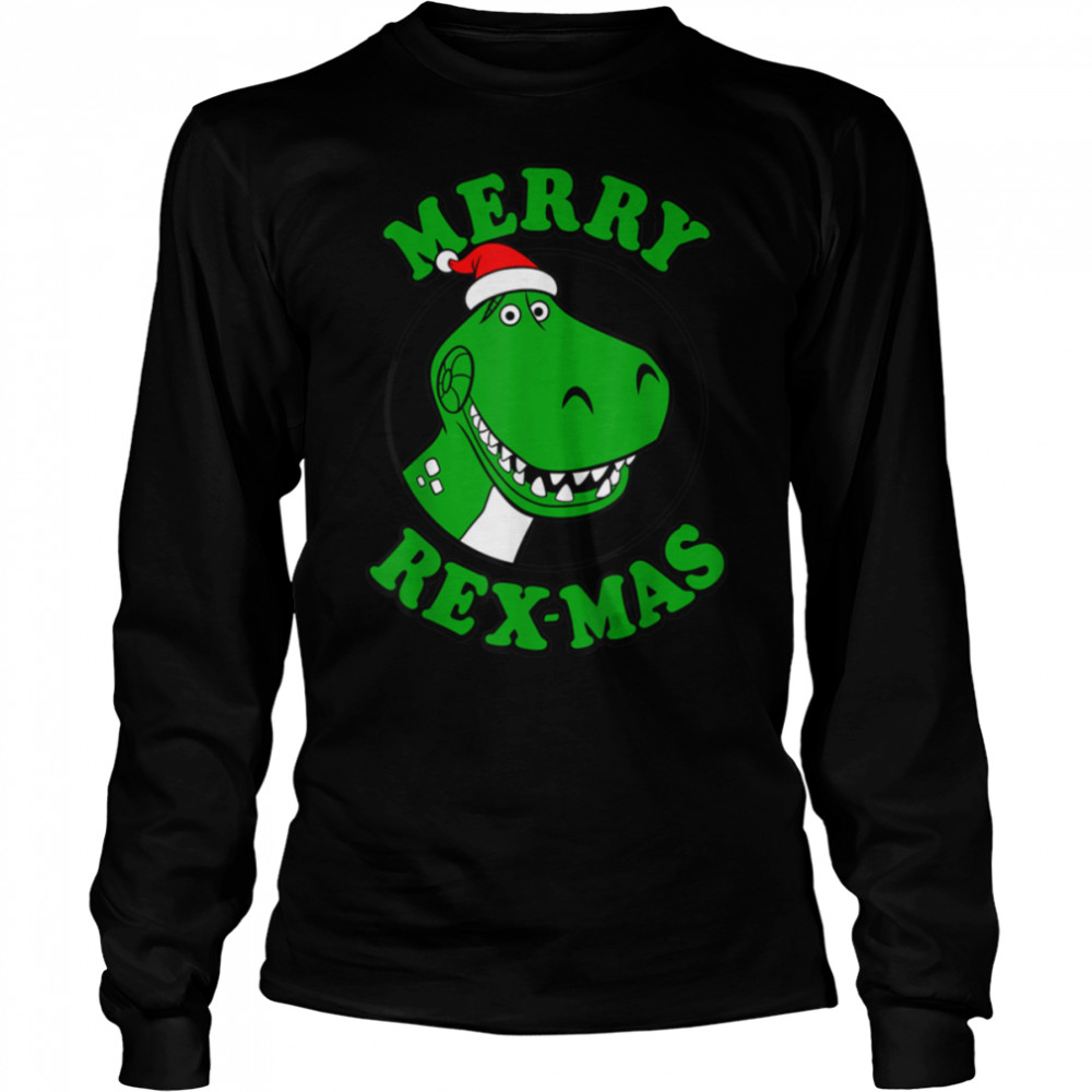 Disney Pixar Toy Story Merry Rex-Mas Christmas T- B07KBMWWV6 Long Sleeved T-shirt