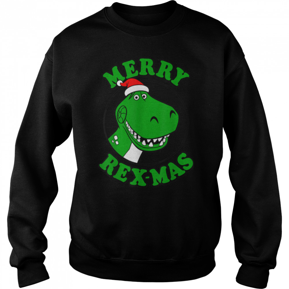 Disney Pixar Toy Story Merry Rex-Mas Christmas T- B07KBMWWV6 Unisex Sweatshirt