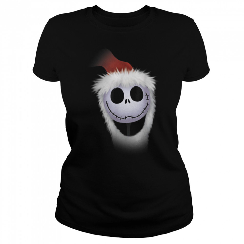 Disney Santa Jack Skellington Holiday T- B07QQ3JKC2 Classic Women's T-shirt