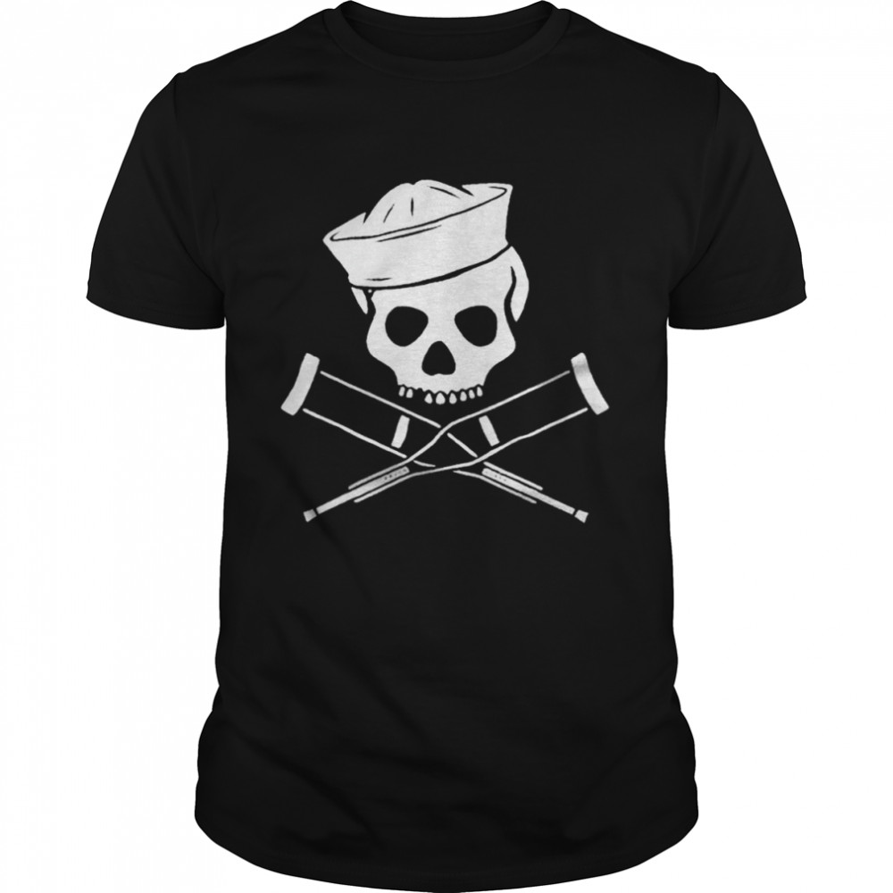 Jackass Johnny Knoxville skull logo T-shirts