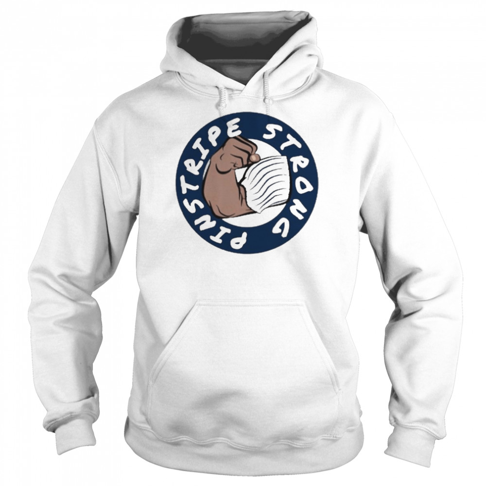 Pinstripe Strong Unisex Hoodie
