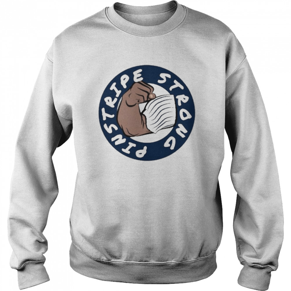 Pinstripe Strong Unisex Sweatshirt