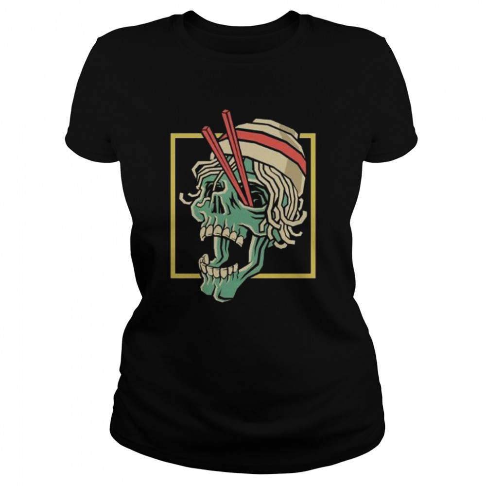 Skull Ramen T- Classic Women's T-shirt