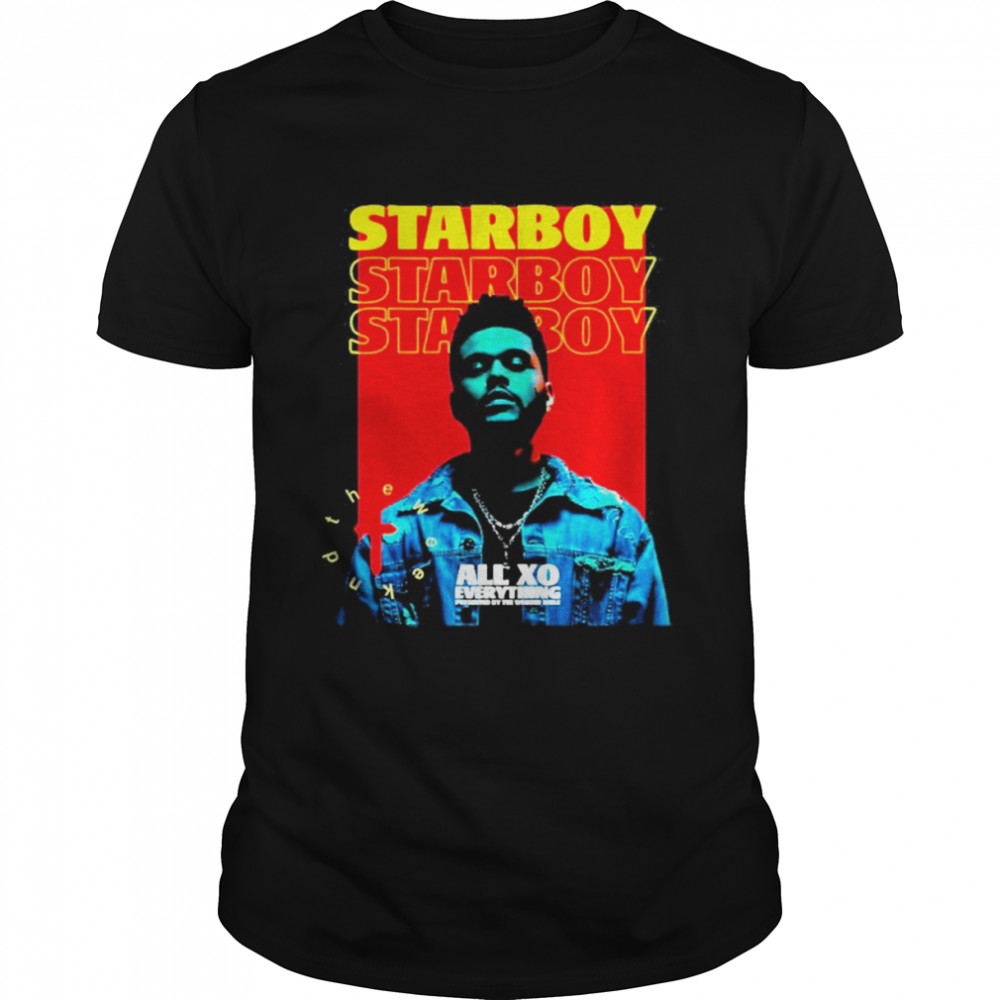 The Weeknd Starboy All XO Everything Shirts