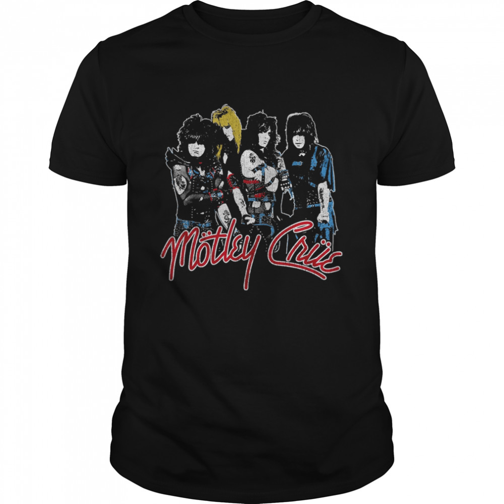 Band And Logo Motley Crue T- Classic Men's T-shirt