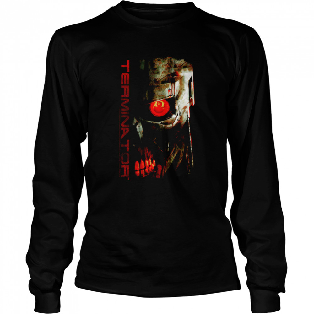 Endoskeletal Cyborg Terminator T- Long Sleeved T-shirt