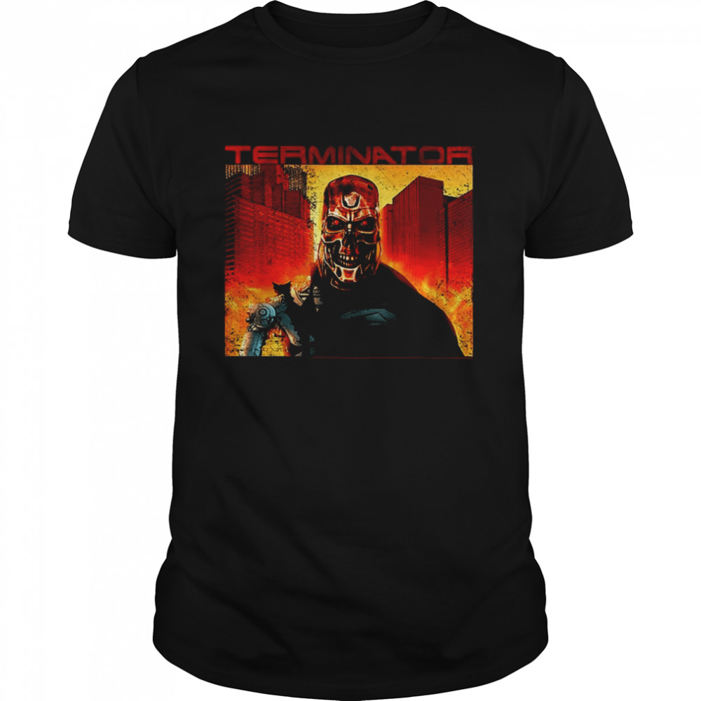 Nuclear Apocalypse Terminator T-Shirt
