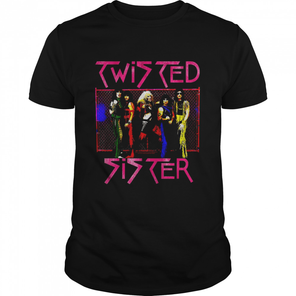 Vintage Group Photo Twisted Sister T- Classic Men's T-shirt